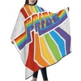 thumbnail image 6 of ZICANCN Hair Cutting Cape for Adults-LGBT Pride Rainbow Cape Salon Barber Cape for Hair Stylist Shampoo Capes Waterproof, 55x66 Inch, 6 of 7
