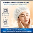 thumbnail image 2 of No-Rinse Shampoo Cap 1 Pack, Waterless Hair Wash Cap for Bedridden Patients, Post-Surgery Recovery, Maternity Care, Elderly Bathing, Microwavable Heatable Cleansing Cap with Adjustable Fit, 2 of 7