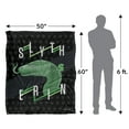 thumbnail image 5 of Harry Potter Blanket, 50"x60" Harry Potter Neo Industries Slytherin Silky Touch Super Soft Throw Blanket, 5 of 6