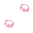 thumbnail image 1 of Inteprter Cinta de papel de regalo Accesorios de artesanía de bricolaje para bodas Cintas de poliéster Rosa 04 rosa 04 2Conjunto, 1 of 6