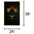 thumbnail image 3 of Tiger - Non-Flocked Blacklight Poster 24.5" x 36.5" Laminated, 3 of 6