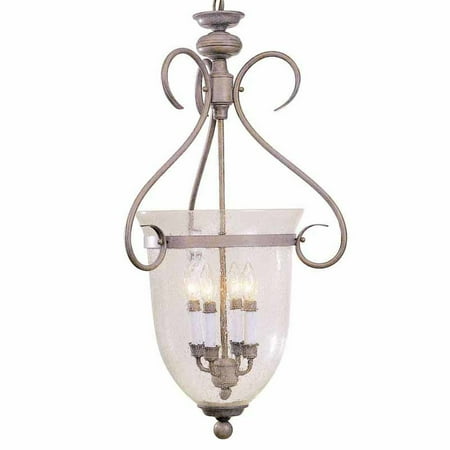 

Volume Lighting V1944 Kuta 4 Light 19 Wide Taper Candle Pendant - Prairie Rock