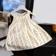 thumbnail image 1 of Économies d'Été! Robe d'Été pour Enfants, Robes Décontractées pour Filles en Liquidation, Robe Sans Manches à Col Suspendu pour Enfants, Robe d'Été Décontractée à Col Rond, 1 of 3
