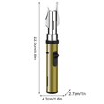 thumbnail image 3 of Metal Gas Lighter Under $5! Yannianjz Metal Gas Lighter Windproof, High Temperature Spitfire Lighter, Butane Lighter for Kitchen, Welding Lighter, Adjustable Flame, Portable Outdoor Lighter, 3 of 6