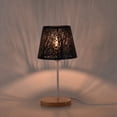 thumbnail image 4 of Clip de Pantalla de LáMpara PequeñA en Bombilla, Pantalla de Metal de Barril con de áRboles para LáMpara de Pared de ArañA de Mesa Negro, 4 of 10