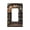 Single Gang, variant on Modern 1-Gang Duplex Wall Plate Electrical Switch Cover Outlet Switchplate, Bookshelf Library Stained Glass