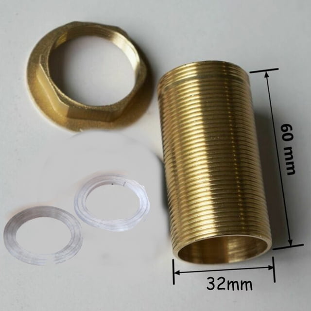 Kit de Réparation de Robinet de Lavabo de Cuisine, Écrou en Laiton Fileté, Pièces d'Installation