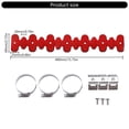 thumbnail image 3 of Flexible Exhaust Heat Shield Motorbikes Head Pipe Guard Modified Accessory Exhaust Insulation Muffler Protections Cover, 3 of 8