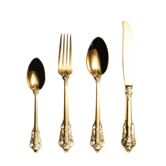 GOOHOCHY 1Pack Serving Utensils Set for Adults in Offices and Schools with Anti-Oxidation Feature
