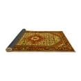 thumbnail image 2 of Ahgly Company Indoor Rectangle Medallion Yellow Traditional Area Rugs, 5' x 7', 2 of 4