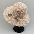 thumbnail image 3 of Fasiaou Beach Hat For Women In Spring And Summer Hand-woven Hat Hat For Women Sun-shading Flower Foldable Sun Hat/House/Fathers Day Gifts, 3 of 8