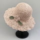 thumbnail image 4 of Herramientas para el hogar, herramientas de jardinería, mejoras para el hogar, sombrero de playa para mujer en primavera y verano, sombrero tejido a mano, sombrero para mujer, sombrero para el sol ple, 4 of 5