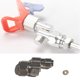 thumbnail image 5 of Eigraketly Adaptador de junta giratoria Universal rotación multiángulo 7/8 F-7/8 M reemplazo para máquina de pulverización de pintura sin aire Artesanía, 5 of 6