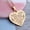 Dad to daughter (Gold), variant on Inspiration Necklace Gifts for Daughter/ Son Christmas New Year Birthday Gift I Love You Heart Pendant Jewelry Necklace from Mom Dad