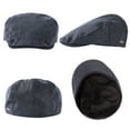 thumbnail image 5 of TOP-EX XL/3XL Mens Waterproof Flat Cap Winter Duckbill Newsboy Driving Hat Navy L/XL, 5 of 7