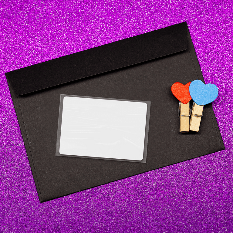 Paper Accents Card Sleeves 4.25x5.5 10pc Clear
