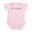 Petal Pink, variant on CafePress - USA Wear Infant Bodysuit - Baby Light Bodysuit, Size Newborn - 24 Months