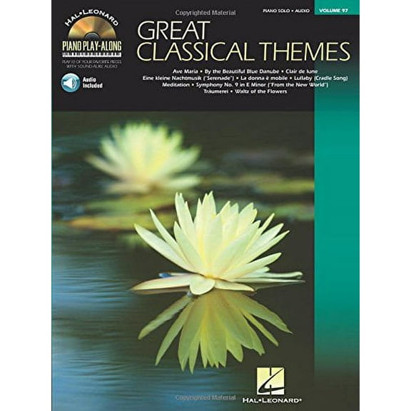 Great Classical Themes : Piano Play-Along Volume 97 (Paperback)