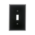 thumbnail image 1 of Leviton 00PJ1-00E 1 Gang Interrupteur Mural Noir, 1 of 2