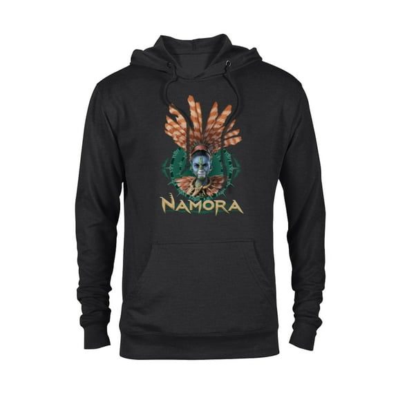 Marvel Black Panther: Wakanda Forever Namora Atlantis Face - Pullover Hoodie for Adults - Customized-Black