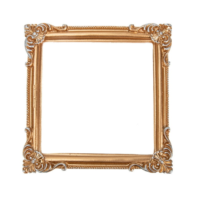 Miangastore Photo Frame Prop Decorative Resin Picture Frame Retro Picture Frame Prop