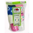 thumbnail image 2 of Fruit of the Loom Girls 6 Pack Cotton Hipster, 4, Assorted, 2 of 3