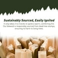 thumbnail image 4 of Double Tree Fatwood Fire Starter Sticks - Premium Organic Resin Rich, Non Toxic Fire Kindling for Wood Stoves, Fireplaces, Campfires, Bonfires - Clean & Natural Burning  (28 Pounds), 4 of 7