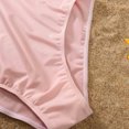 thumbnail image 6 of Zszcpp Swimsuits Toddler Girl Bathing Suits Solid Parent Vacation One Piece Trendy Jumpsuit Family Ruffle Edge Swimsuit Sets Swimwear, 6 of 7