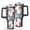 Pioneer Flower Floral-1, variant on 40oz Pioneer Flower Floral Print Pattern Insulated Tumbler with Handle, BPA-Free Leak Proof Lid and Straws, Double Wall Vacuum, Hot 12h/Cold 34h