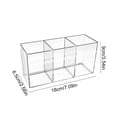 thumbnail image 3 of Ohmyroo Multi Compartment Desktop Organizer Divided Pen Holder Storage Box For Office Professionals, 3 of 6