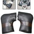 thumbnail image 4 of Granjero Gordo Guantes gruesos para motocicleta, guantes para manillar de moto de nieve, guantes cálidos de invierno a prueba de viento para motocicletas, scooters eléctricos y automóviles, 4 of 5