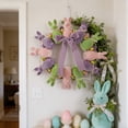 thumbnail image 1 of RKSTN Guirlande de Lapin de Pâques Simulation Flocage Violet, 1 of 7