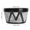 thumbnail image 2 of Reusable Coffee Filters, Coffee Filter Basket Permanent Coffee Machine Strainer Mesh Fit for Brewers, 2 of 9