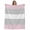 Pink gray, variant on Pink Striped Throw Blanket, Flannel Fleece Blanket with Striped Design for Couch, Multicolor Grey White Horizontal Stripes Soft Breathable All Season Plush Blankets for Sofa Office Car Seat 40"x60"