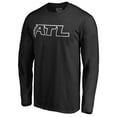 thumbnail image 2 of Men's Black Atlanta Falcons Alternate Logo Long Sleeve T-Shirt, 2 of 3