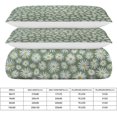 thumbnail image 2 of HAHDAXIA Floral Bedding Solid Comforter Set for All Seasons,3 Pieces(1 Comforter+2 Pillowcases),Soft Microfiber Bedding Set King(90"x90"), 2 of 7