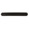 Black Non-Slotted Trunk Leather Handle | 8-5/8" Long x 1-1/8" Wide