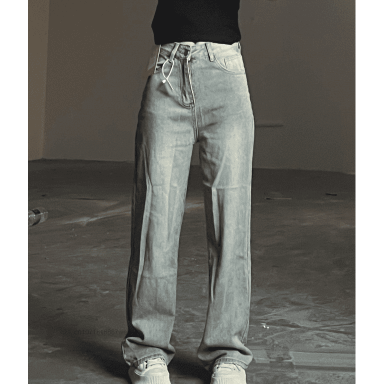 Sanrio Hello Kitty Embroidered Pattern Baggy Jeans Women's Sanrio Hello Kitty Embroidered Pattern Baggy Jeans Women's