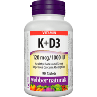 Webber Naturals Vitamin K + D