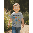 thumbnail image 4 of Argulvti T-Shirt d'Été pour Petits Garçons, Manches Courtes à la Mode, Col Rond, Imprimé de Lettres Dinosaure, 4 of 7