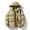 01-Khaki winter coats for women, variant on Mceream Quilted Jacket for Women with Hood 2025 Thicken Puffer Jacket Coat Plus Size Warm Coats Fall Winter Fashion Outerwear Chaquetas De Invierno Para Mujer Black M
