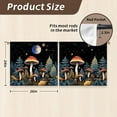thumbnail image 2 of Kitchen Curtains Over Sink for Bathroom Window Cafe Basement Cortinas para Cocina Farmhouse Camper Rv Short Mini Curtain Mushroom Plant Elegant Country Rustic Modern Cute - 26×24‘‘, 2 of 6