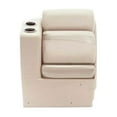 thumbnail image 2 of Lippert 433058 Pontoon Chaise Seat 17" W x 26" H x 32.5" D - Left, Beige, 2 of 3