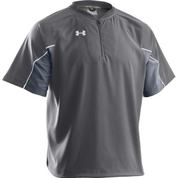 Under Armour Mens UA Contender Cage Baseball Jacket Medium Graphite