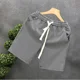 thumbnail image 2 of Pantalones cortos para hombre con bolsillos, estampado a cuadros, para el hogar, pantalones cortos para hombre, talla pequeña, elegantes, ofertas especiales, esenciales, XXL, XL, moda, casual, Y2k, 2 of 5
