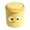 Yellow, variant on Desktop Storage Bucket Household Bedroom Bed Cute Mini With Cover Functional Storage Large Open Storage Bucket Glass Freezer Containers