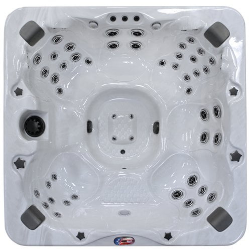 6-Person 56-Jet Bench Spa with Bluetooth Stereo System, Subwoofer and Backlit LED... by Lloyds Material Supply