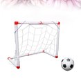 thumbnail image 4 of KAKOWELY juego de mini portería de fútbol de 56 cm, puerta de red para niños, juguetes deportivos de interior, puerta de portería de fútbol con balón e inflador (caja de color en inglés), 4 of 4