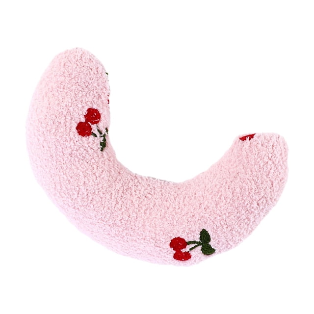 Almohada para mascotas Yuyangstore suave con patrón bordado para gatos y perros pequeños rosa