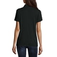 thumbnail image 2 of Hanes Women's X-Temp w/ Fresh IQ Short Sleeve Pique Polo Shirt, 2 of 5